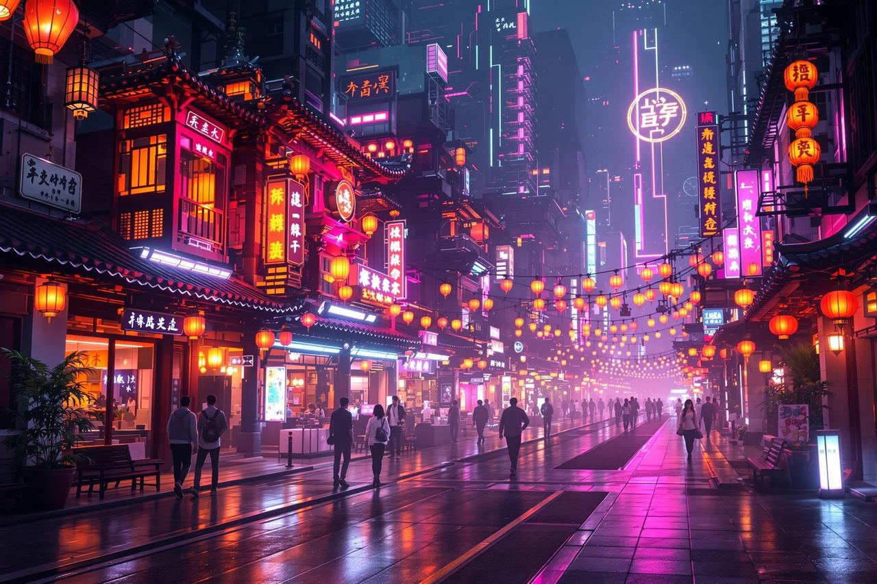 69国产视频-赛博朋克美学：当东方遇见未来